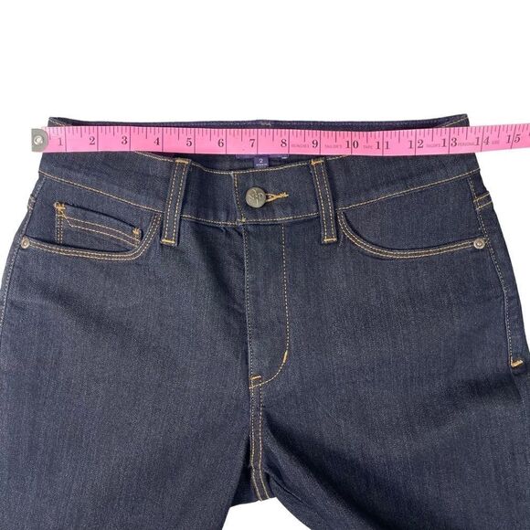 NYDJ Not Your Daughters Jeans Karen Capri Dark Wash Denim NEW Women’s Sz 2 - Picture 8 of 10